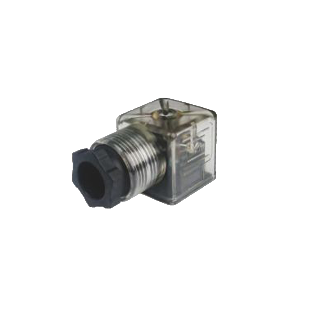 DC LED DIN Plug For solenoid
