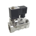 25mm - 1" Stainless Steel Solenoid Valve Normally Closed Pilot Assisted Lift