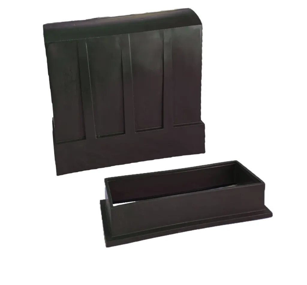 Backflow Cover / Moulded Enclosure Box with Plinth - Black