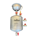 Chemical Dosing Pot Stainless Steel 8L Wall Mount