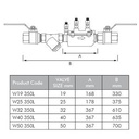 Double Check Valve DCV Wilkins 350 Device Only