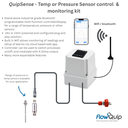 QuipSense - Temp/Pressure Sensor control  & monitoring kit