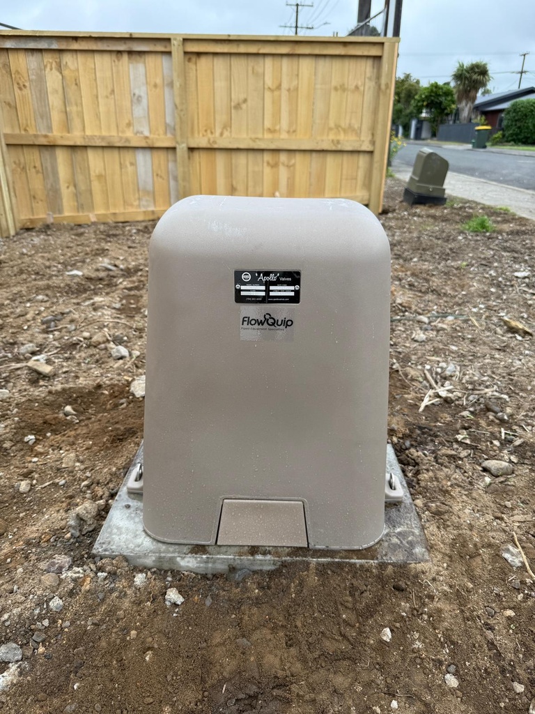 RP4AN 20mm RPZ Backflow Compact Complete Assembly - Valve Train, SS Risers, Insulated/Lockable Enclosure