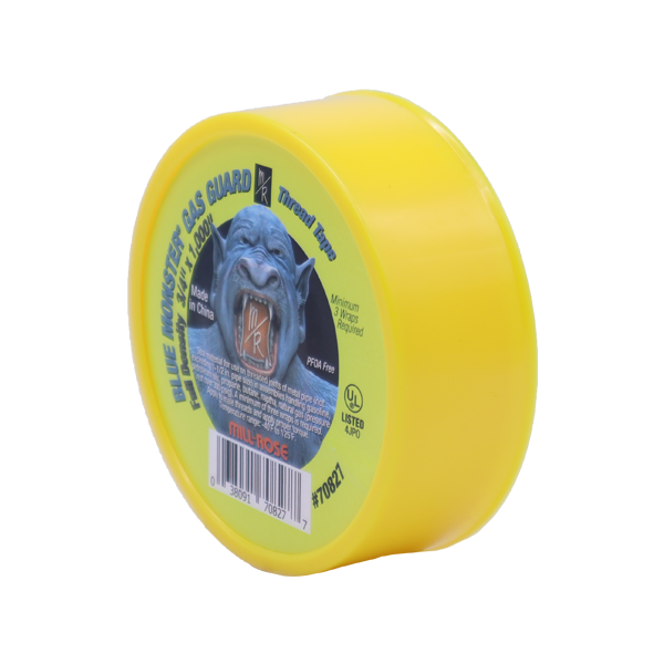 [70826] Blue Monster PTFE Gas Guard Thread Sealing Tape (1/2")