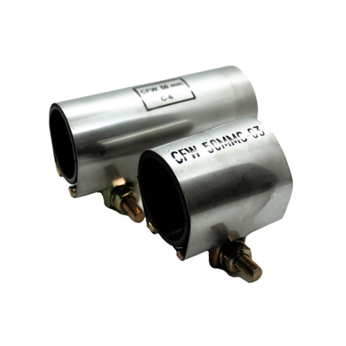 [CRSS015G75H] SS Pipe Repair Clamps Half Circle (75/15)