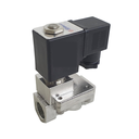 15mm (1/2") Stainless Steel Solenoid Valve NORMALLY CLOSED Pilot Assisted Lift with Coil/Plug