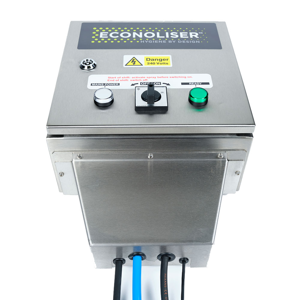 [ECSP256] Twin Knife Econoliser Wall Mount Splash Guard kit