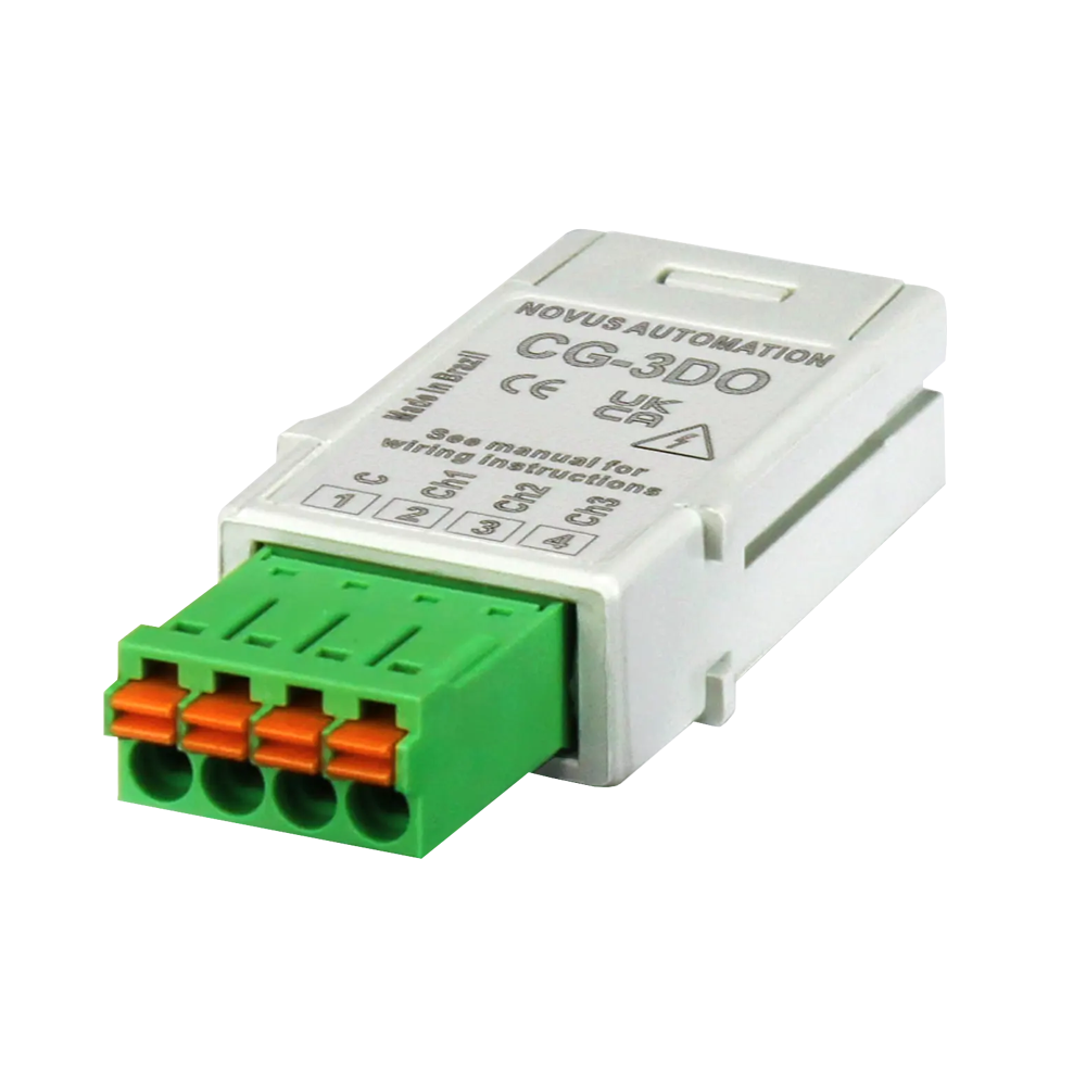 [820KCG13DO] Micromodule ClickNGo 3 Digital Outputs (1 Slot) NOVUS