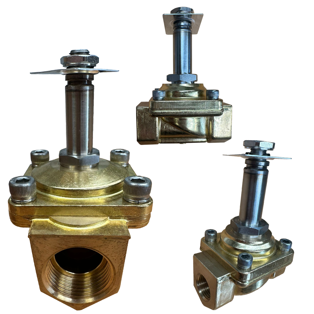 Brass Solenoid Valve Only