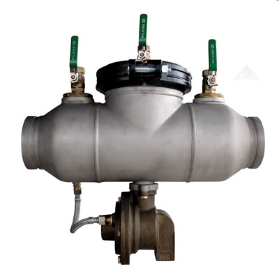 [W100 375ASTL] Wilkins RPZ 375 Series Stainless steel 100mm RPZ valve only