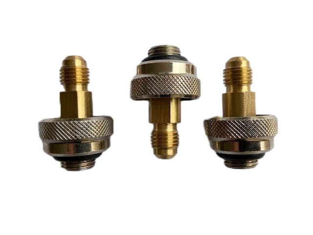 [QTF14-3PACK-R] Backflow Quick Test Fittings Swivel adaptor type 1/4" set of 3