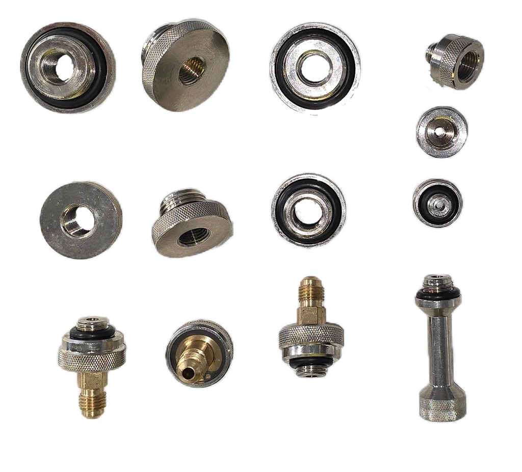 Backflow Device Quick Test Swivel Fittings - 13 pack