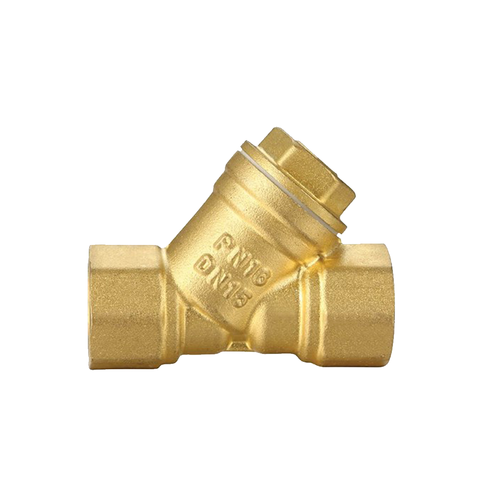 Brass Threaded Y Strainer Lead Free DZR
