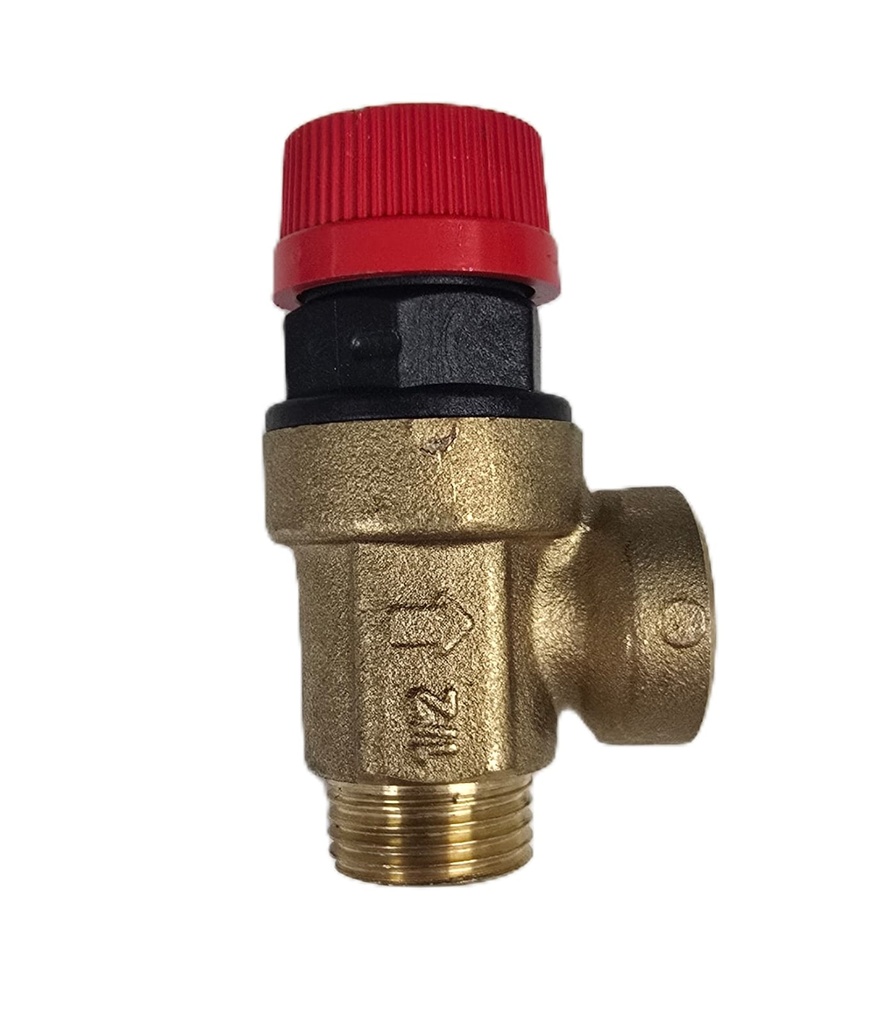 [BSRV- GP- 4BAR-15] 4 Bar General Purpose Safety Valve 15mm Male/Female Soft seated HVAC/Plumbing Brass