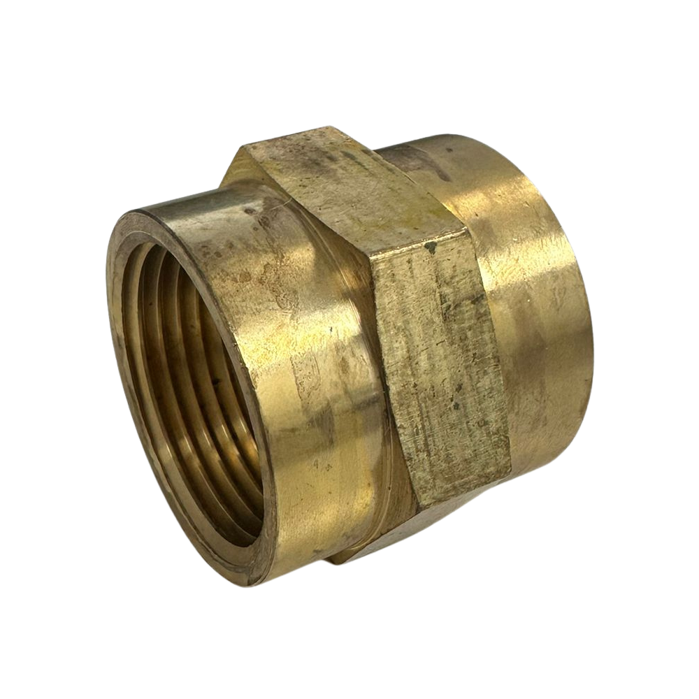 [BTSC15] Brass Threaded Socket Coupling (15mm)