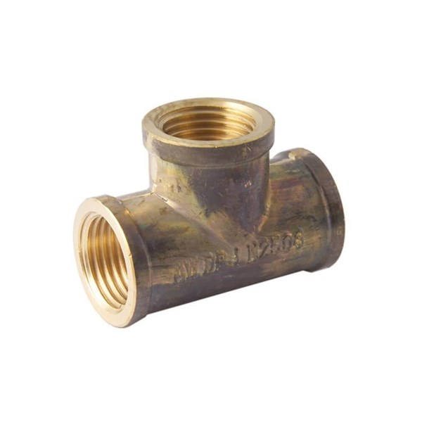 [BTLF15] Brass Tee FI Lead Free (15mm)