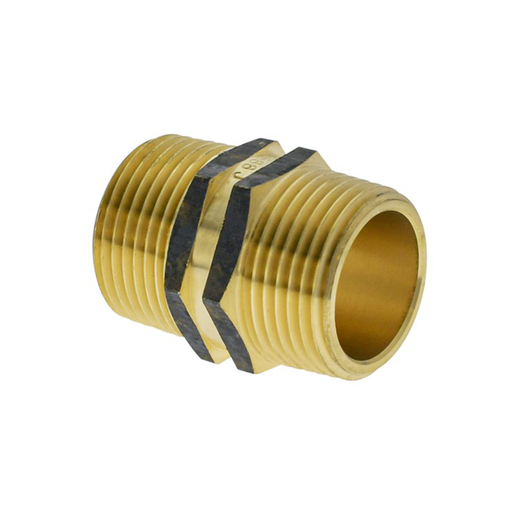 Brass Hex Nipple