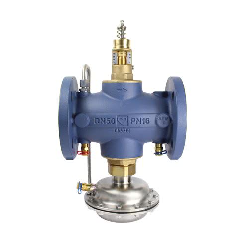 Herz PICV Control Valve - Cast Iron Body / PN16 Flanged Herz