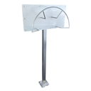 Freestanding S/S Wash Down Hose Rack