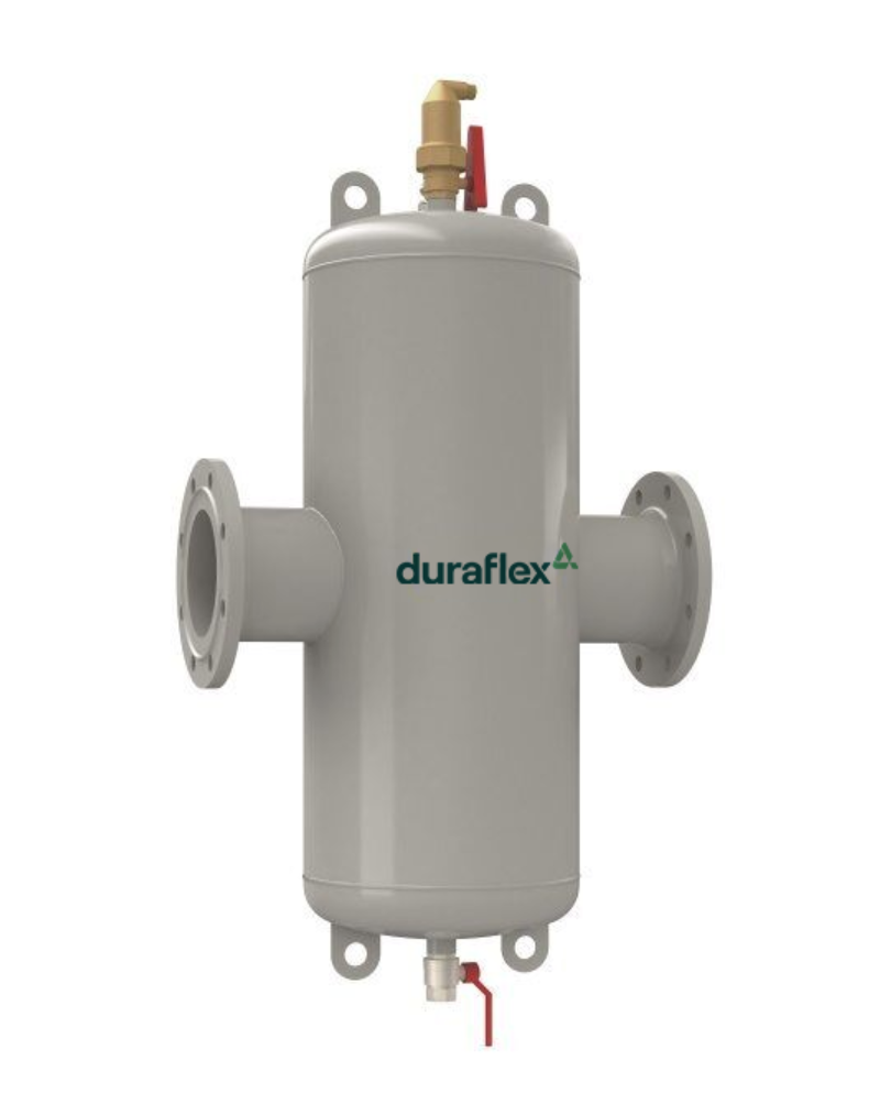 [TW50] Duraflex EcoTwin Dirt & Air Separator Flanged Standard Flow (50mm)