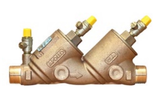 Apollo 4A Double Check Brass DCV - Device Only