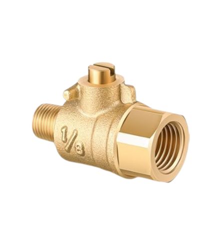 [TTAP15-25] 1/8" BSB x 1/4" Brass Test Tap / Test Cock for Backflow Valves