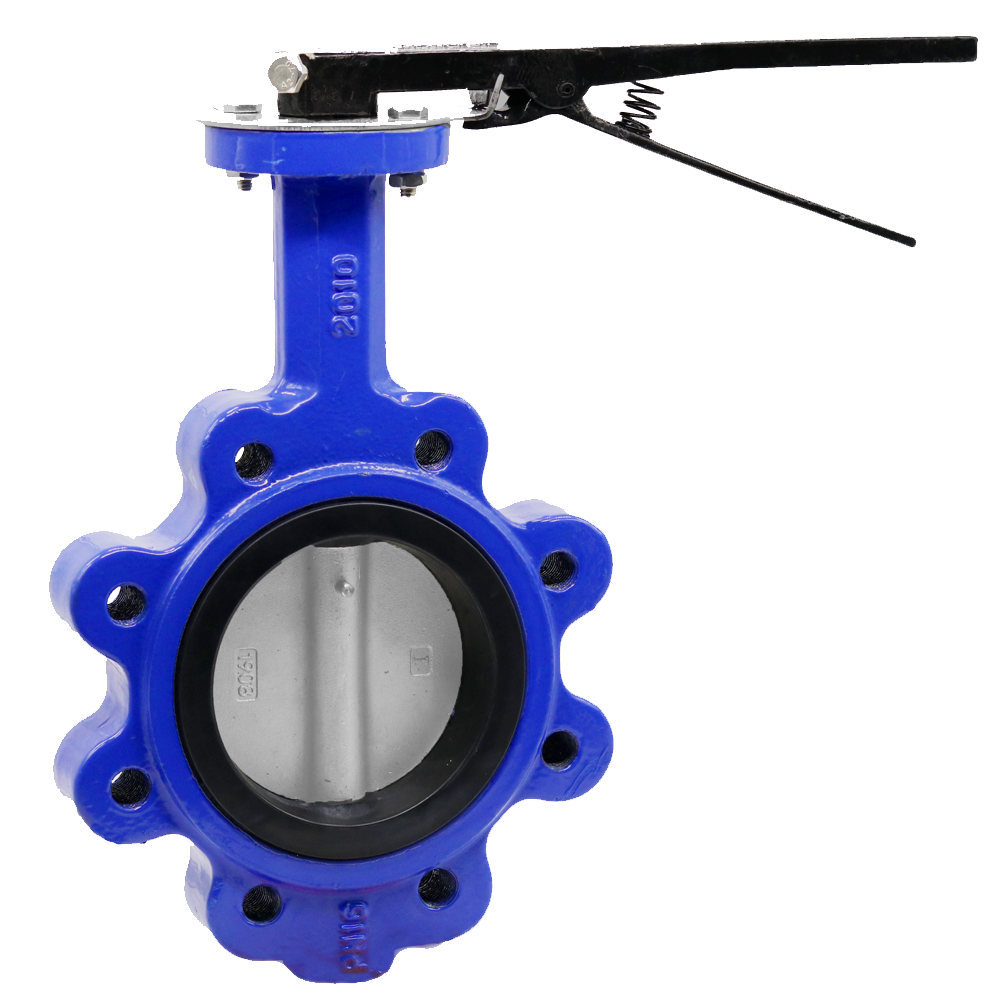 GP Butterfly Valve Lugged Cast Iron Body Stainless Steel Disc EPDM