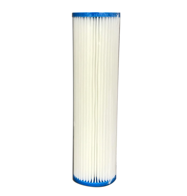 [FC-PP-10-2.5-05M] 10" STD Poly Pleated Water Filter Cartridge (10" x 2½") (5 Micron)