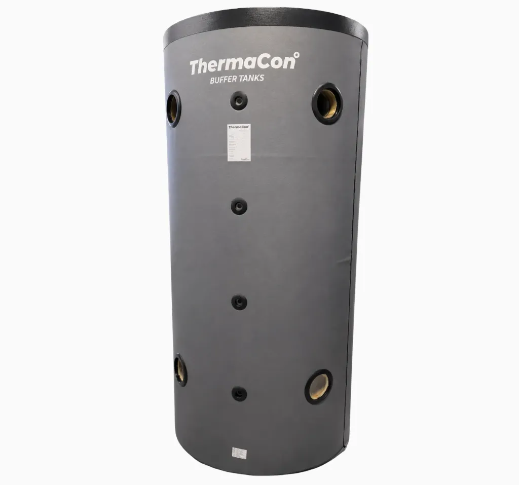 [TCBT-RIS300] ThermaCon Buffer Tank Carbon Steel 6 Port Screwed, Rigid Insulation (300L)