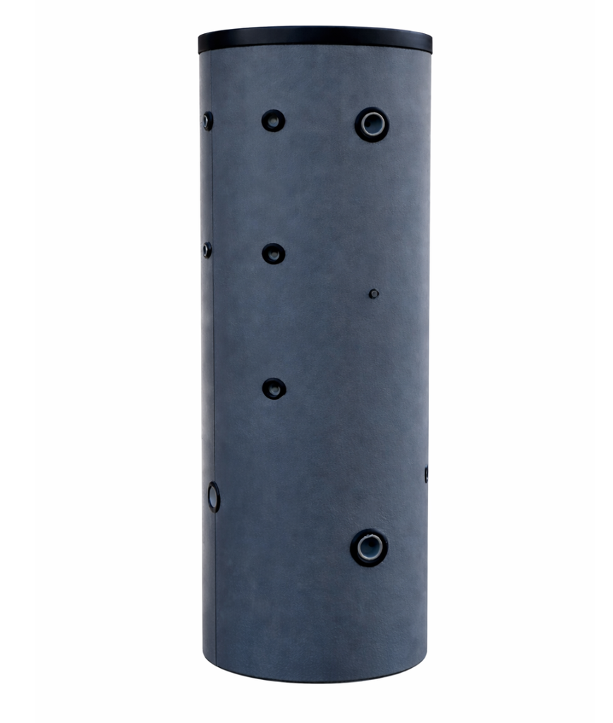 [TCBT-RIS300] ThermaCon Buffer Tank Rigid Insulated Steel Screwed Connections (6 Port) (300L)