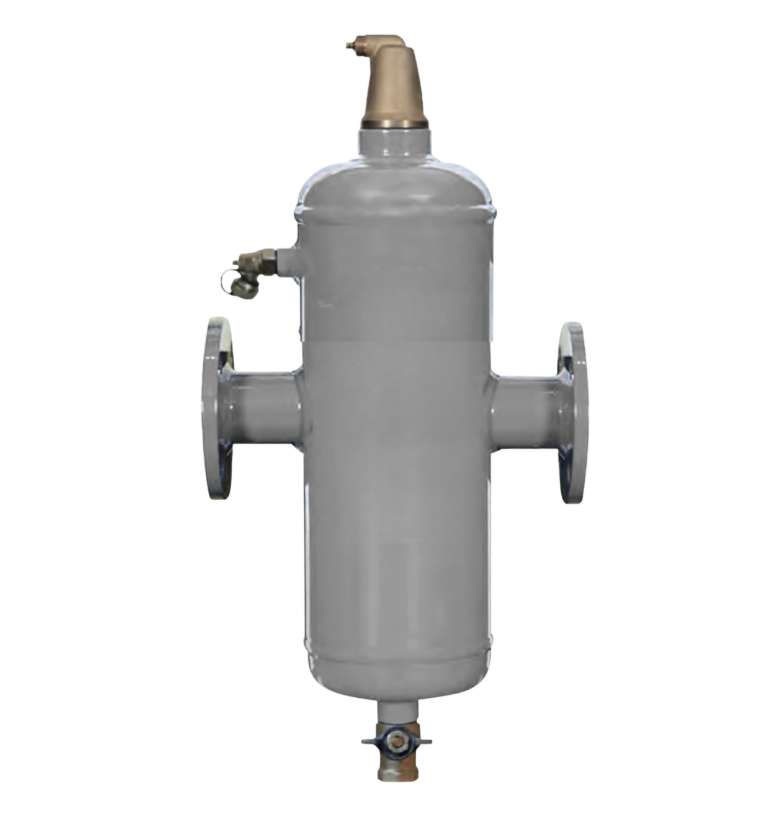 [FS-SCAD-200-SS] FlowSep Air / Dirt Separator Stainless Steel 200mm Flanged