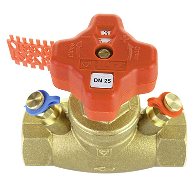 Balancing Valve Iso/Reg Variable Orifice Threaded Brass