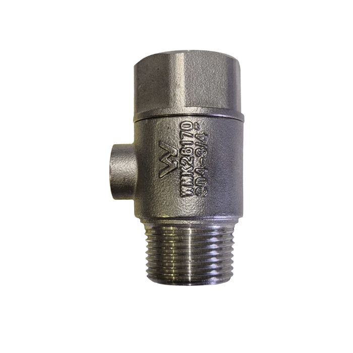 [TTAP150-300SS] Test Cock Stainless Steel 3/4" BSP x 3/4" F/I