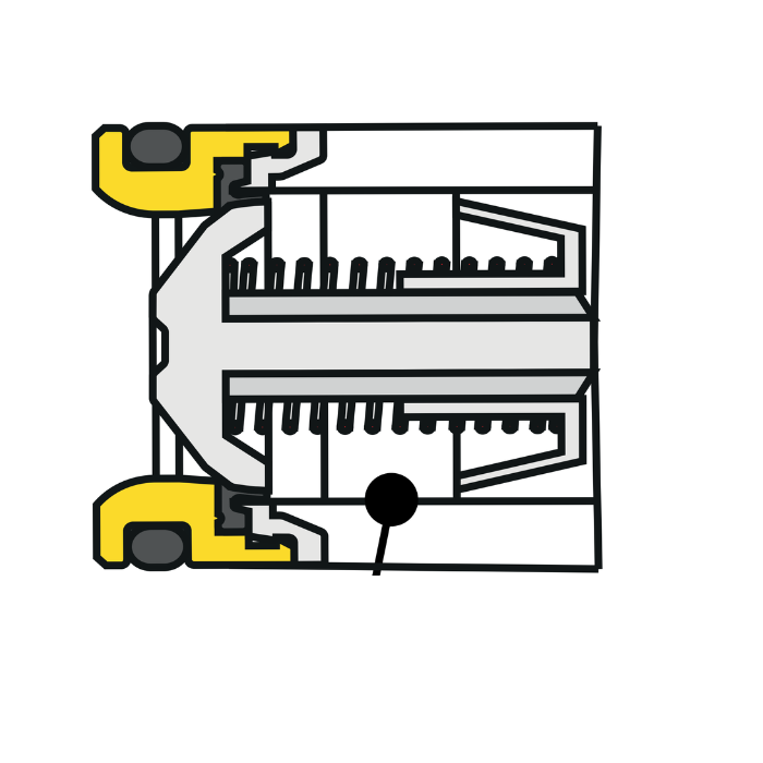Caleiffi RPZ 58011 Ck 2 Module 15mm