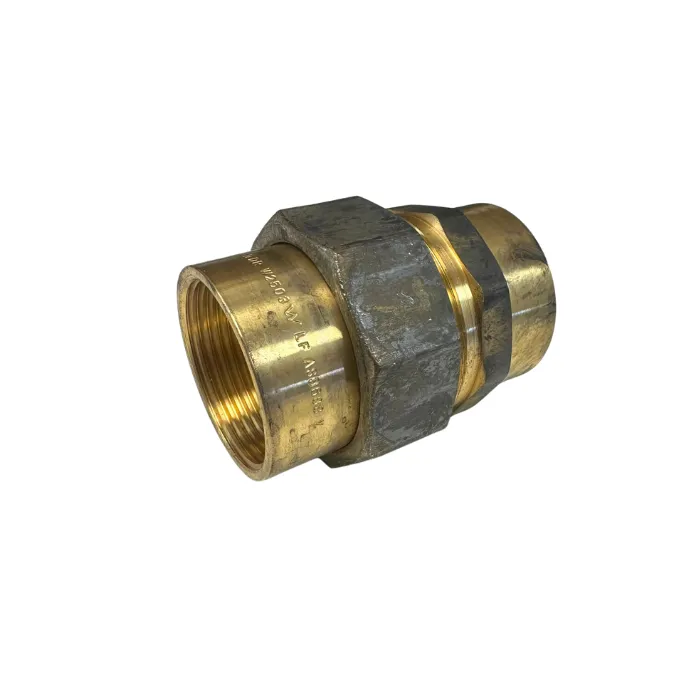 Brass Threaded Union  Female / Female Cone Face