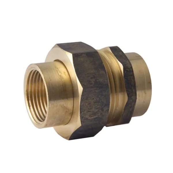 [BUF15LF] Brass Threaded Union  Female / Female Cone Face (15mm)