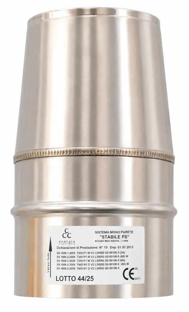 Stainless Flue Terminal c/w Anti-Bird Mesh