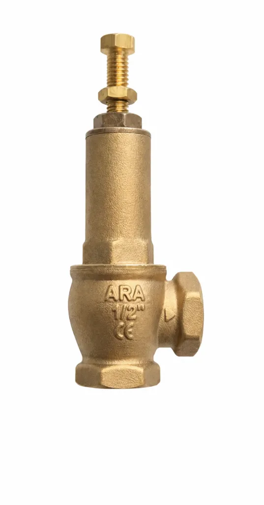 [ARI-15] ARI Brass Pressure Relief Safety Valve F/F 2-12bar Adjustable General Purpose (15mm)