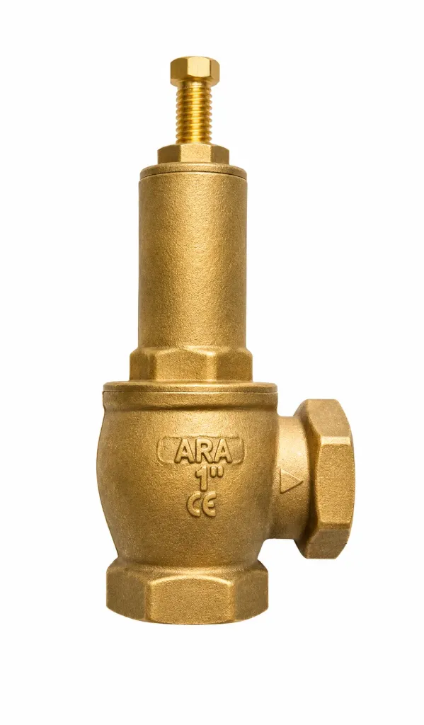 ARI Brass Pressure Relief Safety Valve F/F 2-12bar Adjustable General Purpose