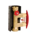 FlowSetter Balancing Valve with Flow Meter Female Thread - With Insulation Box