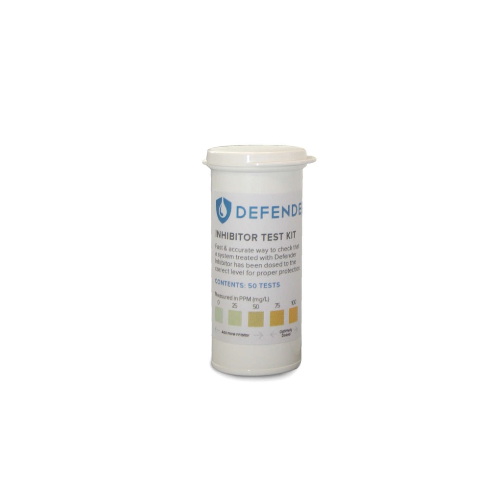 Defender Inhibitor Test Strips Kit 50pkt