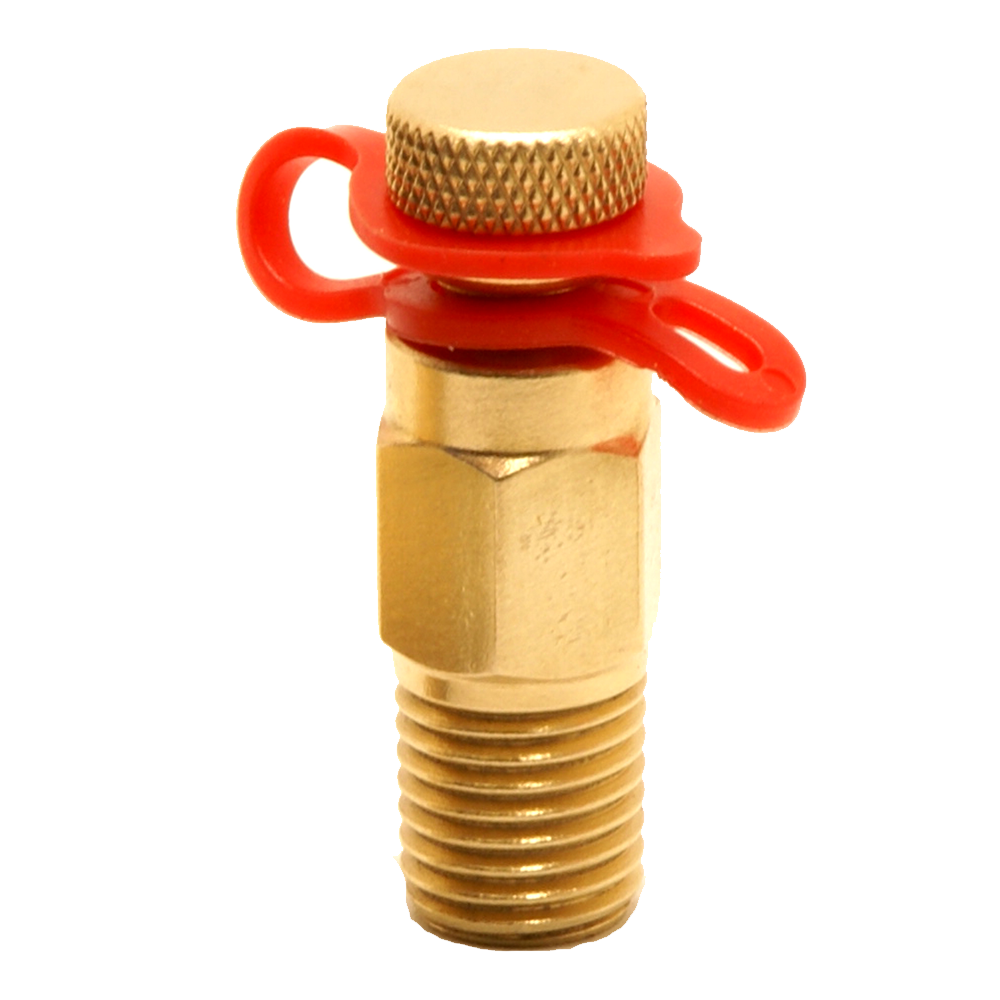 [1028402] Brass Test Binder Point - Red