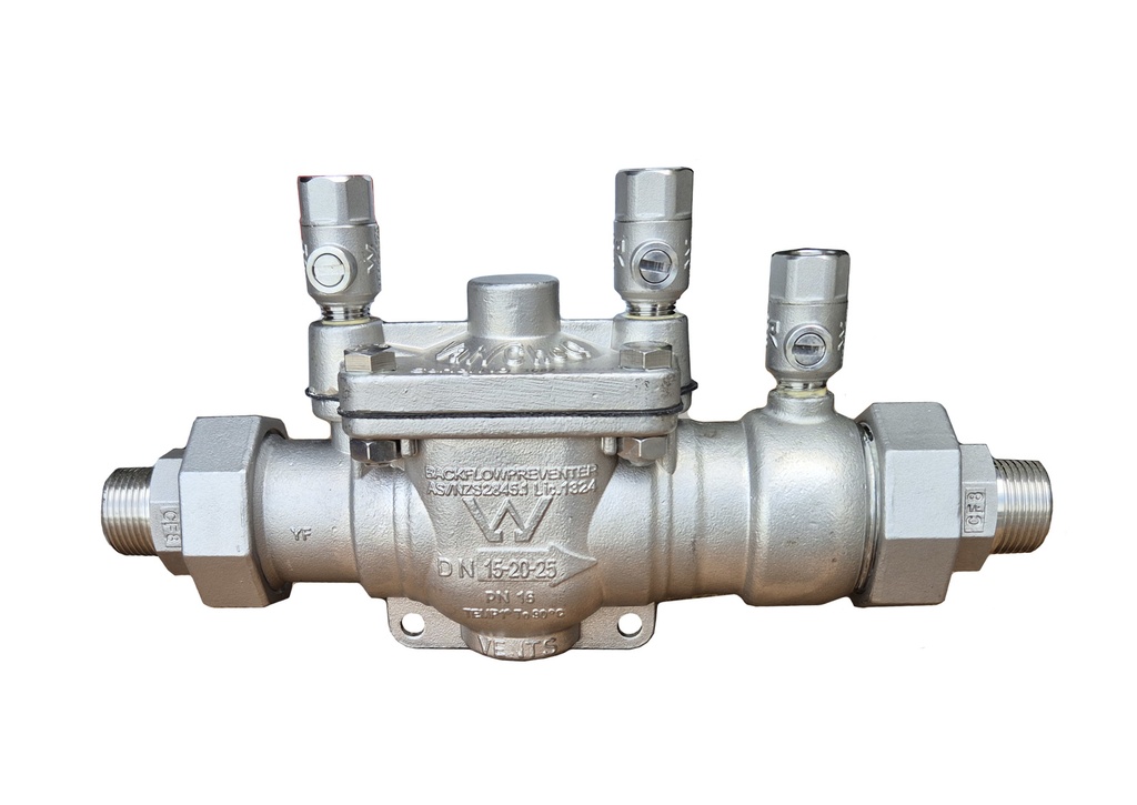 [RPZTYCO15DO] RP03 RPZ Backflow S/Steel Threaded Unit Only (15mm)