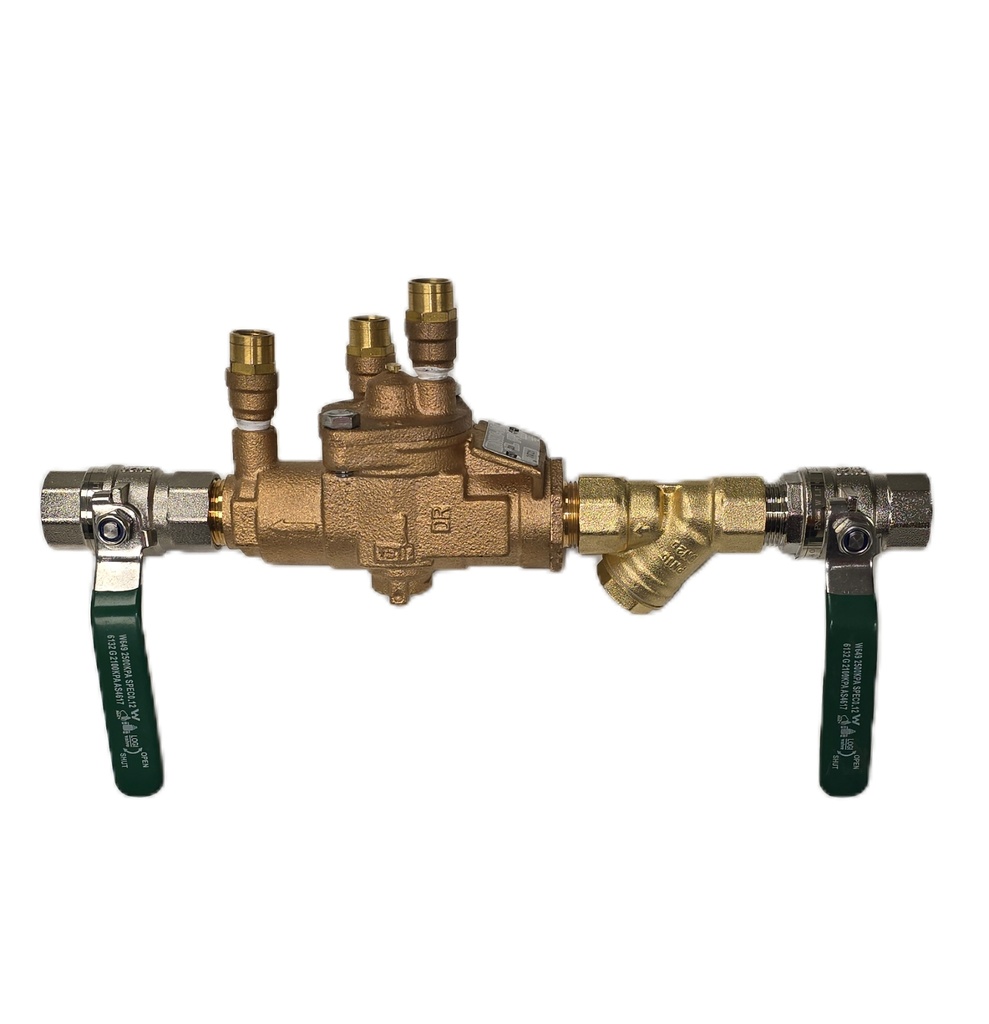 Watts RPZ 009 Backflow Assembly Brass Threaded