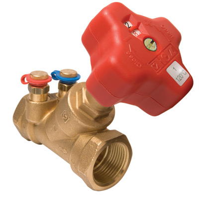 Balancing Valve Iso/Reg Fixed Orifice Threaded Brass